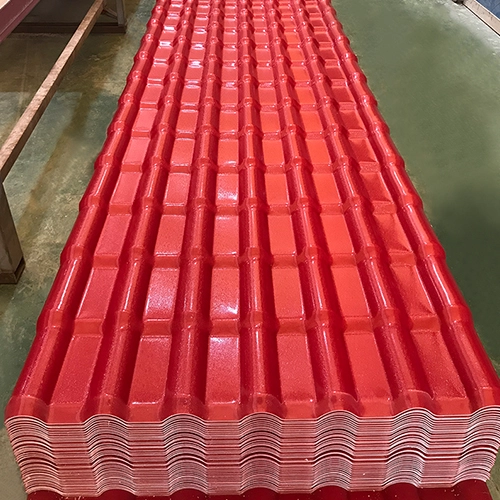 prime quality insulation heatproof duratile asa synthetic resin plastic pvc prices color wholesale corrugated roof tile