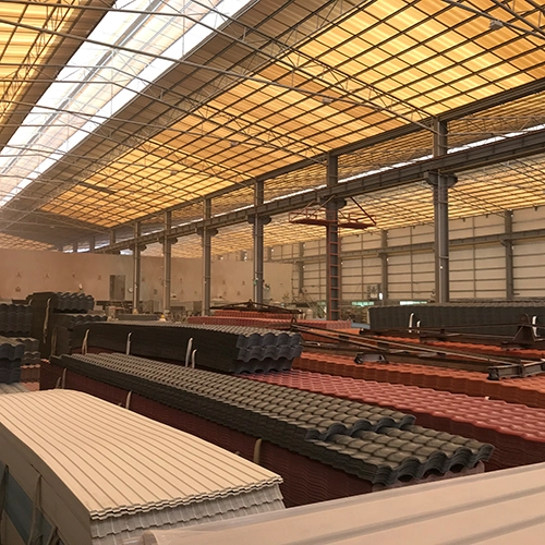 Fabbrica di lastre trapezoidali in PVC per tetti ondulati in plastica OEM Produttore cinese