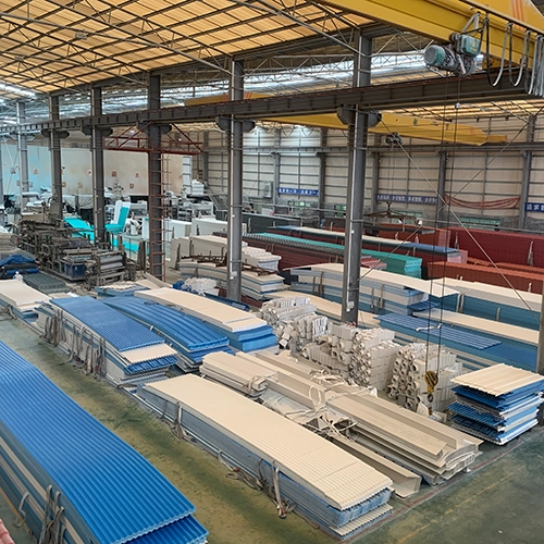 จีนลูกฟูกพลาสติก UPVC PVC Trapezoidal แผ่นหลังคาราคาขาย