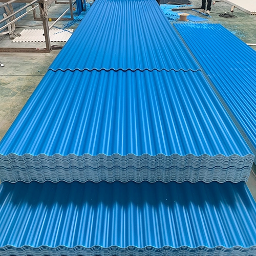 จีนลูกฟูกพลาสติก UPVC PVC Trapezoidal แผ่นหลังคาราคาขาย