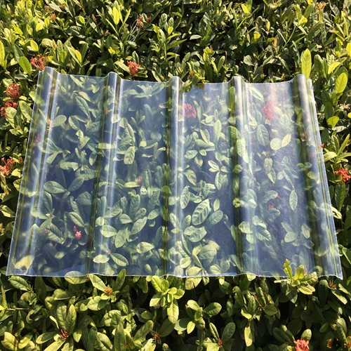Hoja de plástico corrugado transparente translúcido FRP para fabricantes de techos al por mayor