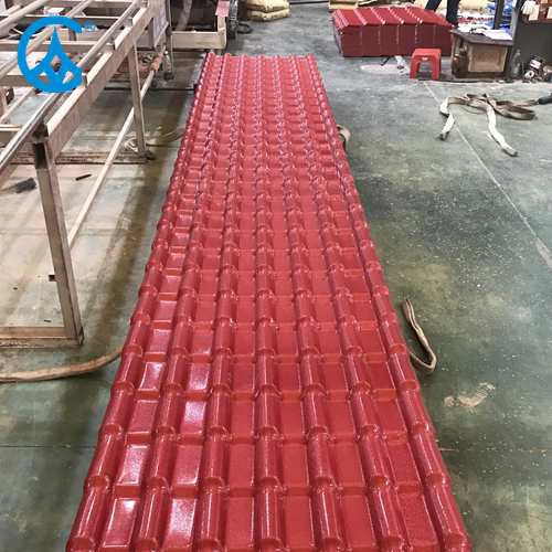 Stokis eksklusif anti-korosif ASA PVC jubin bumbung sintetik di pengeluar pembekal lembaran berkadar China