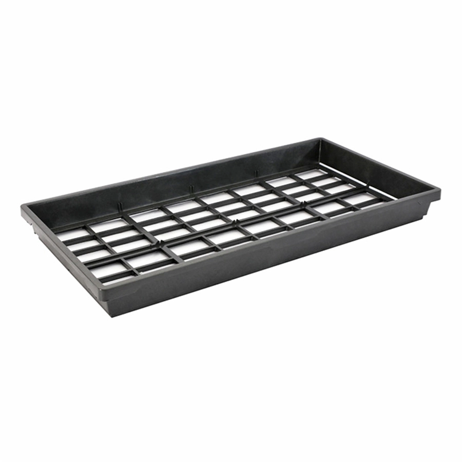 Heavy Duty สีดำ PP สี่เหลี่ยมผืนผ้าพลาสติกตาข่ายตาราง Garden Sprouts Seed Propagation Tray