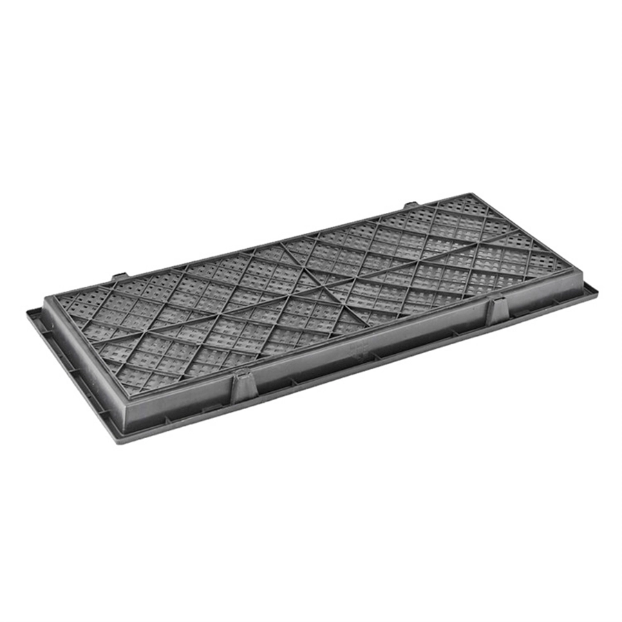 Plateaux de germination hydroponiques Microgreen à fond en maille en plastique PP empilables commerciaux à vendre