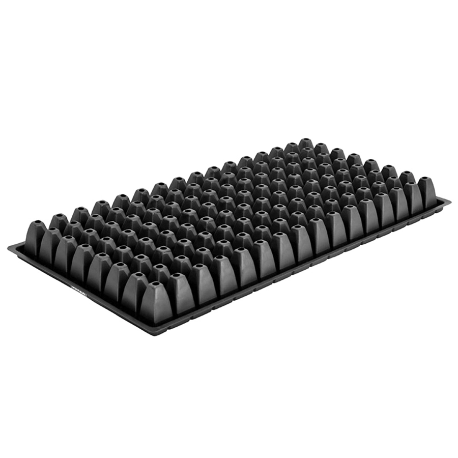 128 Zellen Günstiger Preis Polystyrol Kunststoff Nursery Growing Deep Seed Trays zum Verkauf