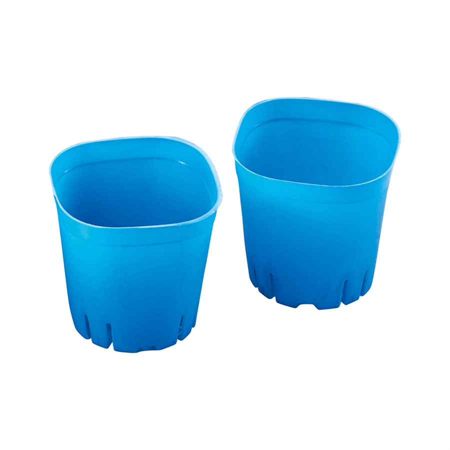 Großhandel Weiß Schwarz Farbige Mini Kleine Rechteckige Outdoor Garten Sukkulenten Pflanzgefäße Zum Verkauf