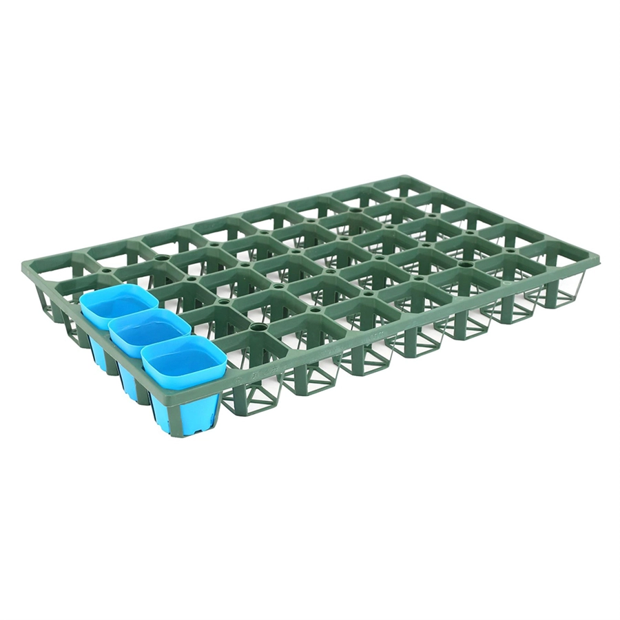 الجملة الرخيصة البلاستيك الصغيرة مستطيلة المزارعون مختلطة في الهواء الطلق للنباتات العصارية