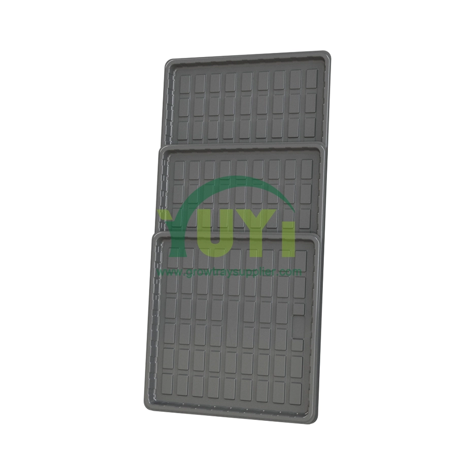 OEM NFT Green House Growing 2x4 3x3 4x4 4x8 Mesa de cultivo hidropónico de plástico de gran tamaño con drenaje