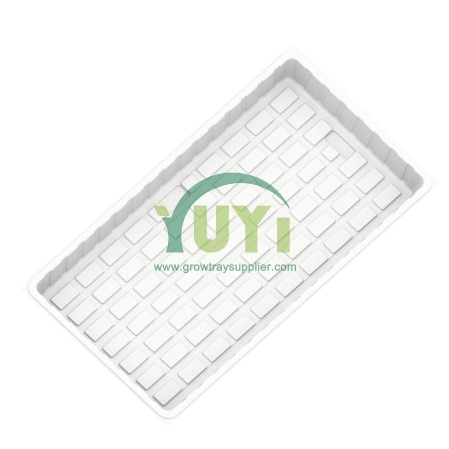 2x4 3x3 4x4 4x8 Microgreens Multilayer Grow Jedwali Nyeupe Nyeusi Plastic Shallow Hydroponic Ebb Flow Tray