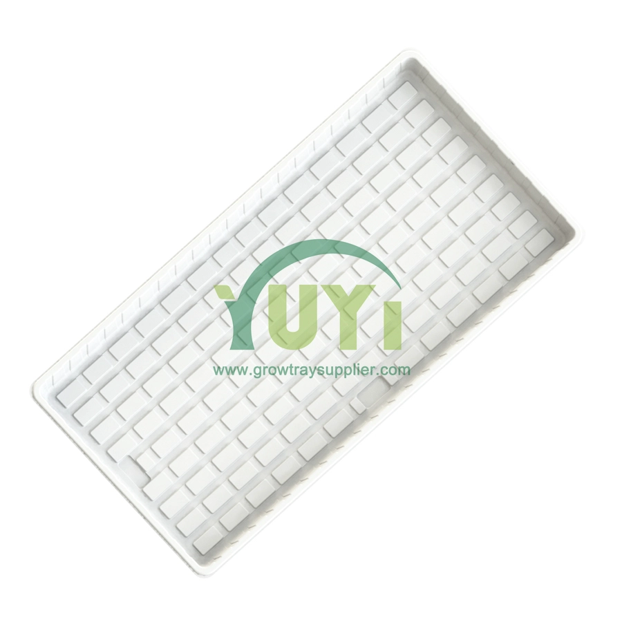 2x4 3x3 4x4 4x8 Microgreens Multilayer Grow Jedwali Nyeupe Nyeusi Plastic Shallow Hydroponic Ebb Flow Tray