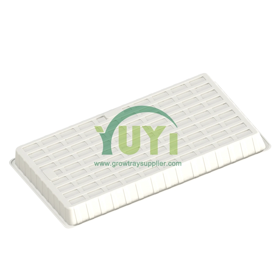 2x4 3x3 4x4 4x8 Microgreens Multilayer Grow Jedwali Nyeupe Nyeusi Plastic Shallow Hydroponic Ebb Flow Tray