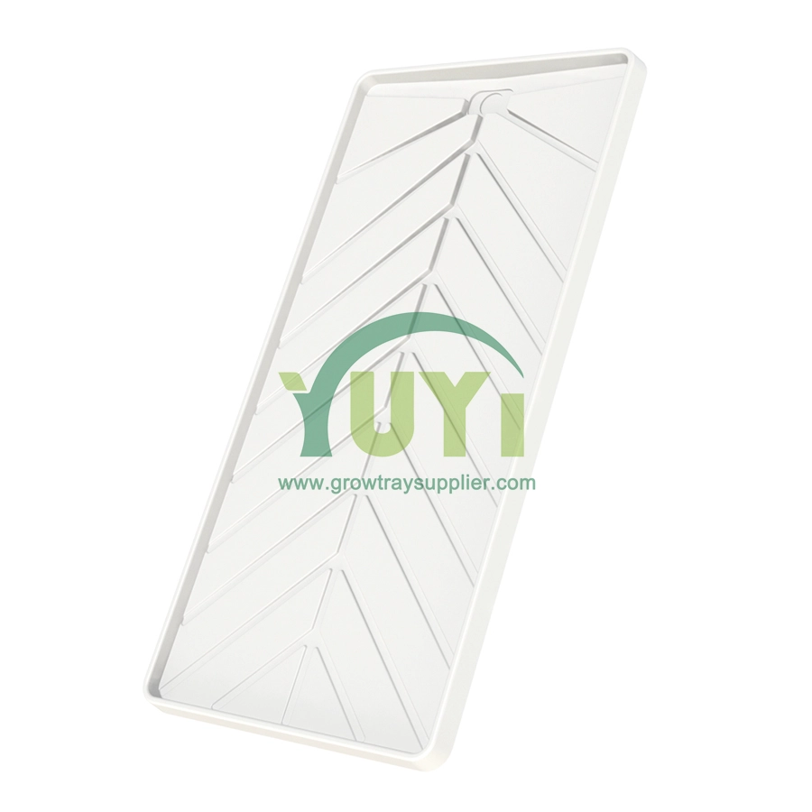 Plateau de table d'inondation hydroponique en plastique de pépinière de culture de plantes infinies de ferme urbaine d'intérieur personnalisée de 4 x 8 pieds