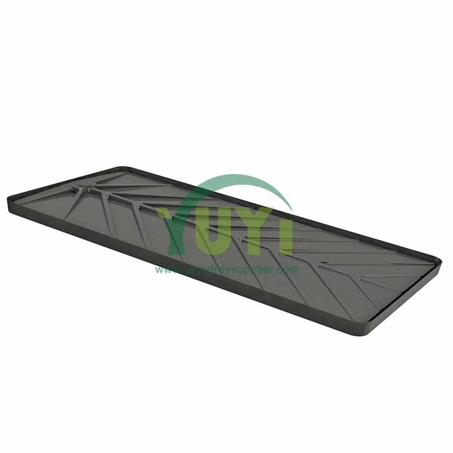 Plateau de table d'inondation hydroponique en plastique de pépinière de culture de plantes infinies de ferme urbaine d'intérieur personnalisée de 4 x 8 pieds