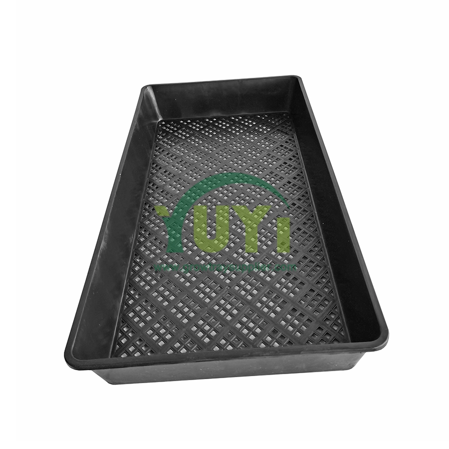 10x20 Nhựa Đen Cần Sa, Hoa Quả Rau Hạt Giống Bắt Đầu Cây Con Lưới Khay Nhân Giống