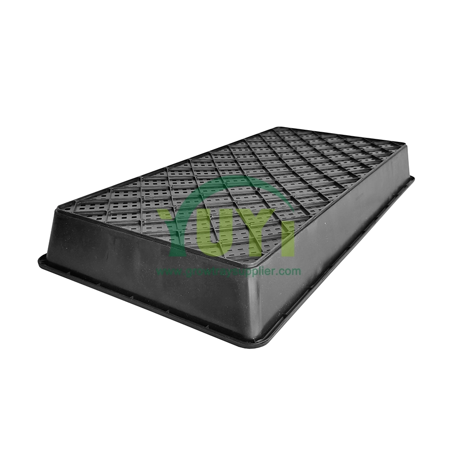 10x20 Nhựa Đen Cần Sa, Hoa Quả Rau Hạt Giống Bắt Đầu Cây Con Lưới Khay Nhân Giống