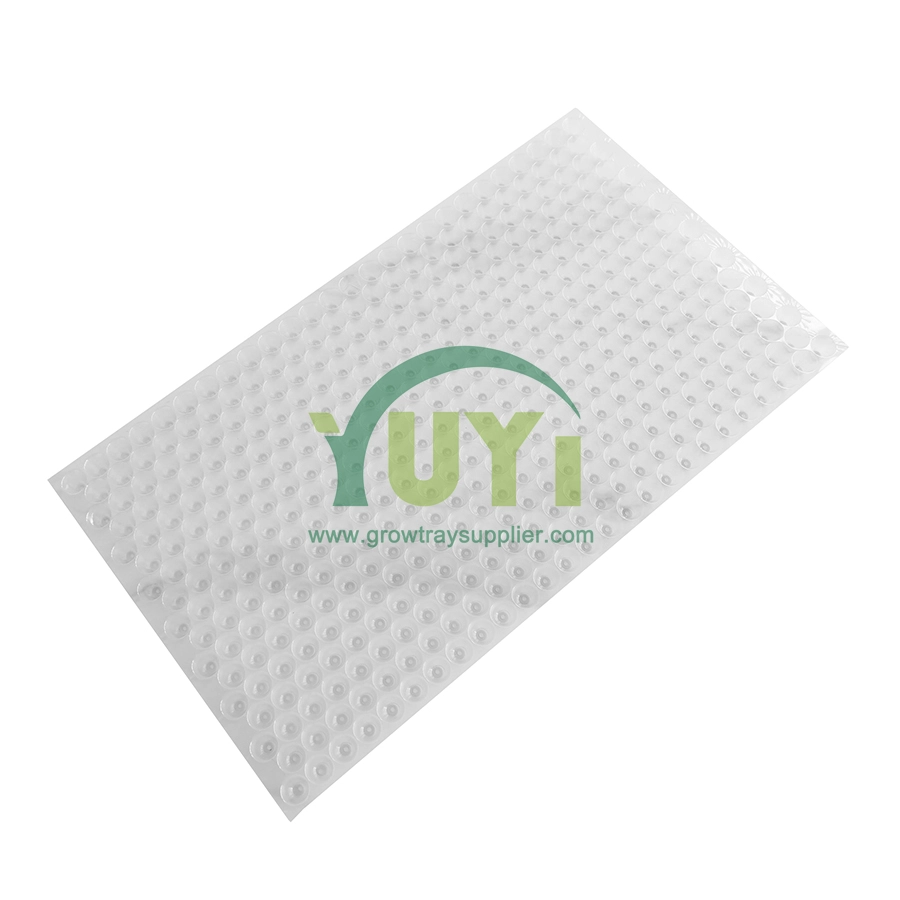 Bandeja plástica reutilizable resistente a los rayos UV de la semilla del paracaídas del plántula del arroz con cáscara del ANIMAL DOMÉSTICO que lanza los colores personalizados
