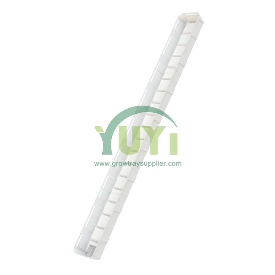 Système hydroponique vertical pour les fraises et légumes | ABS Gutting en plastique pour la serre et l'utilisation de la ferme