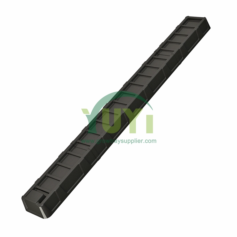 269mm chiều rộng abs đen abs nhựa NFT Grow Gutter cho nông nghiệp trồng rau diếp trồng rau diếp