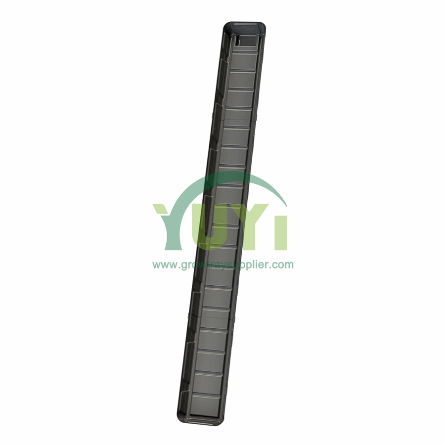 269mm chiều rộng abs đen abs nhựa NFT Grow Gutter cho nông nghiệp trồng rau diếp trồng rau diếp