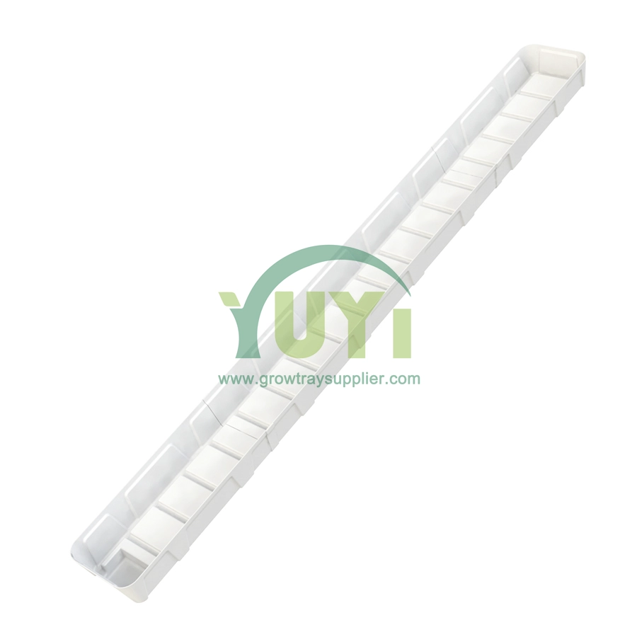 Vertical Gutter Systems Strawberry Vegetables Deep Hydroponic NFT Grow Gully for Greenhouse Hidroponik Aquaponic