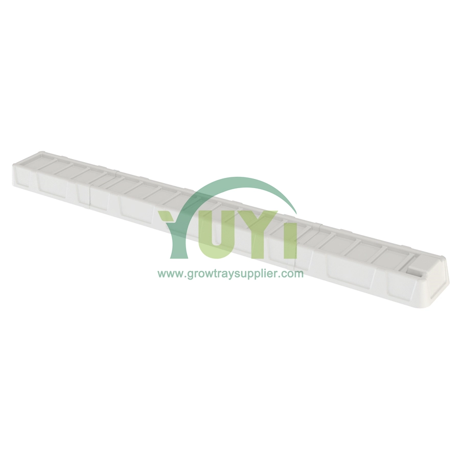 Vertical Gutter Systems Strawberry Vegetables Deep Hydroponic NFT Grow Gully for Greenhouse Hidroponik Aquaponic