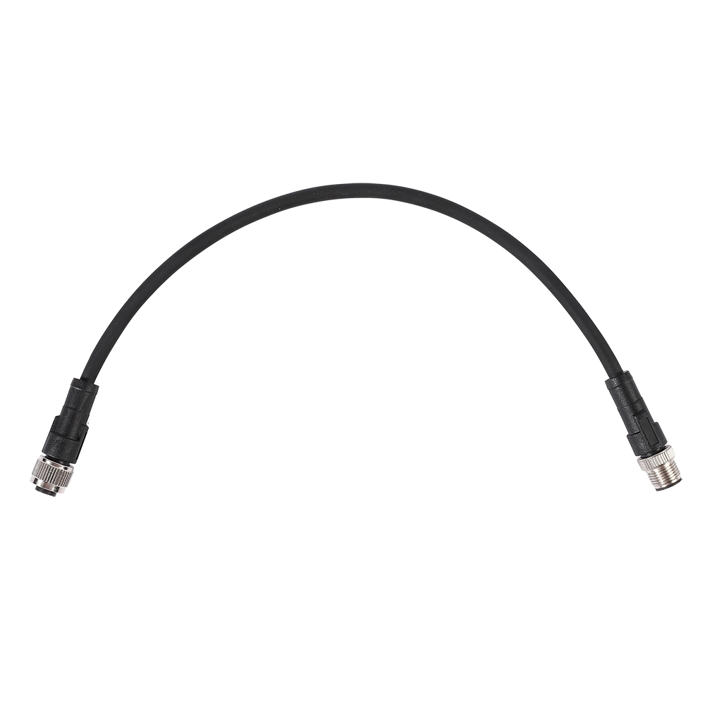 Doppelendige M12-Kabelbaugruppen mit 5 Positionen, Stecker auf Buchse