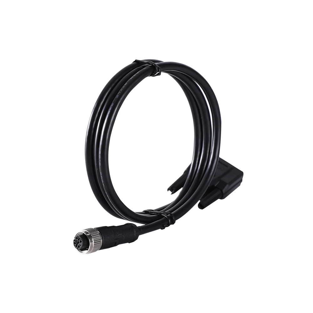 M12 straight male female to D-SUB custom cables