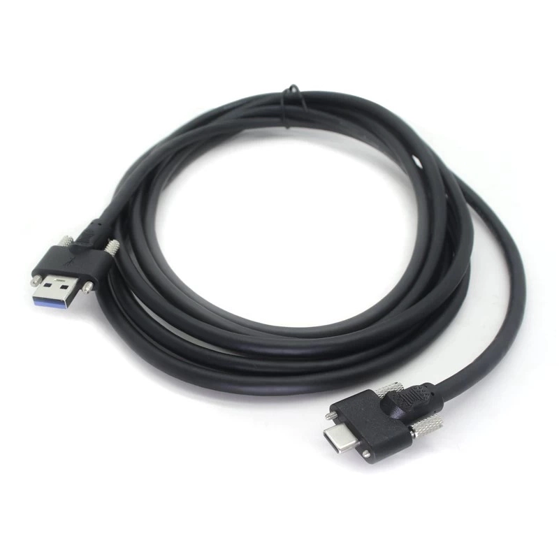 Chine Câble de verrouillage à vis USB 3.0 A mâle vers USB type-C fabricant