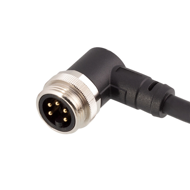 7/8 5 pole male to female straight or right angle cable