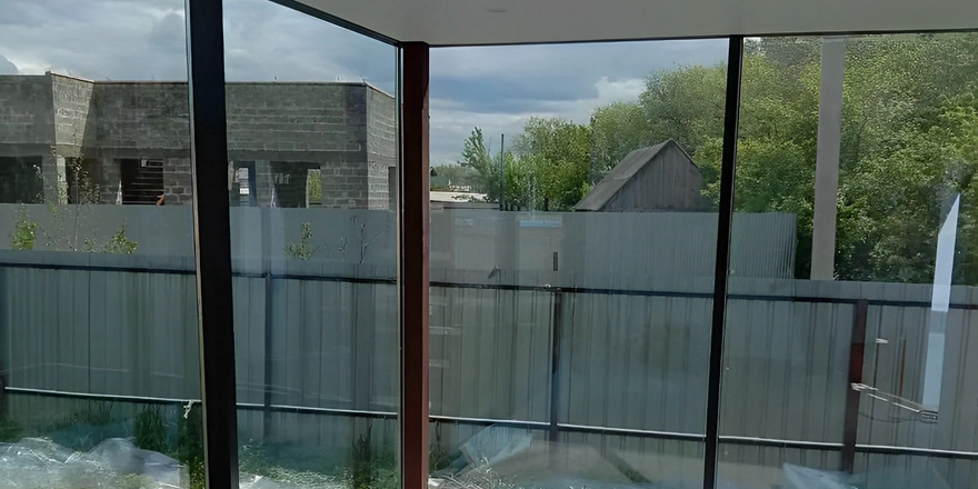 tempered laminated insulated glass sunroom glass wall