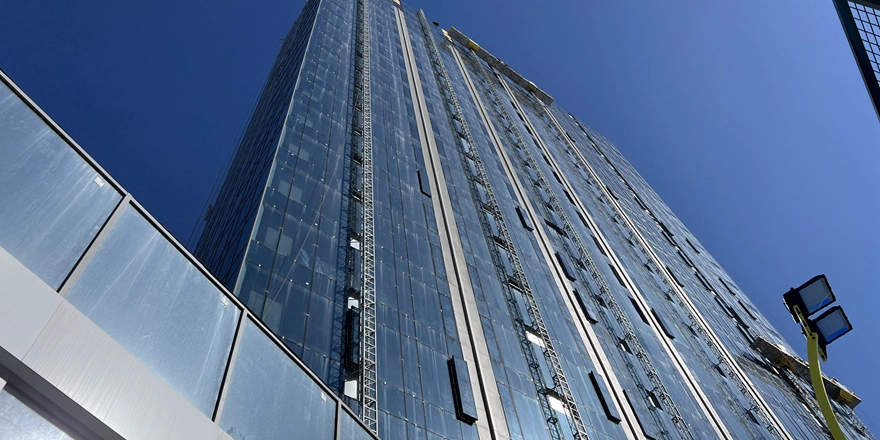 heat insulation glass curtain wall factory