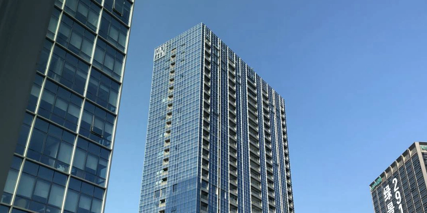 heat strengthened glass construction glass factory