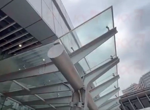 Komersyal na Office Canopy Laminated Safety Glass