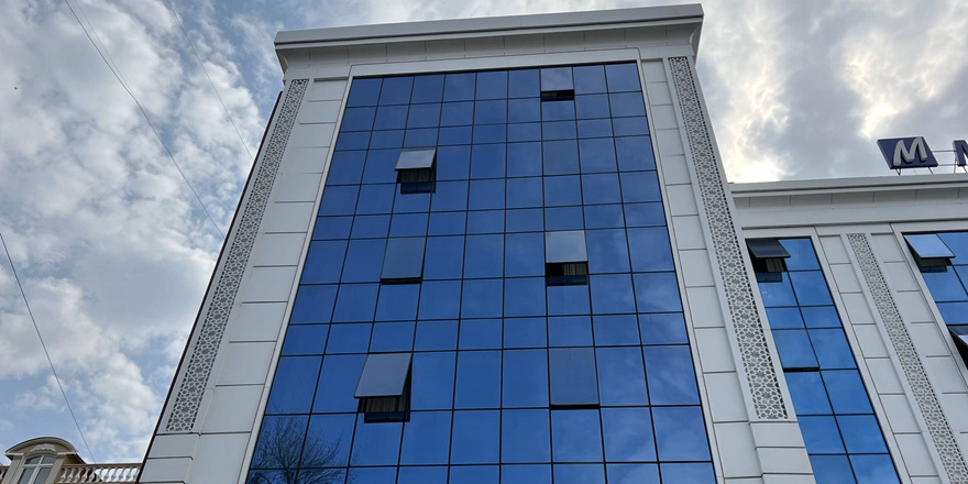 coated insulated glass curtain wall supplier