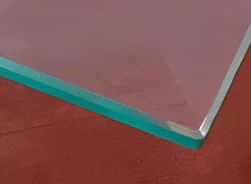 safety chamfer glass edge manufacture