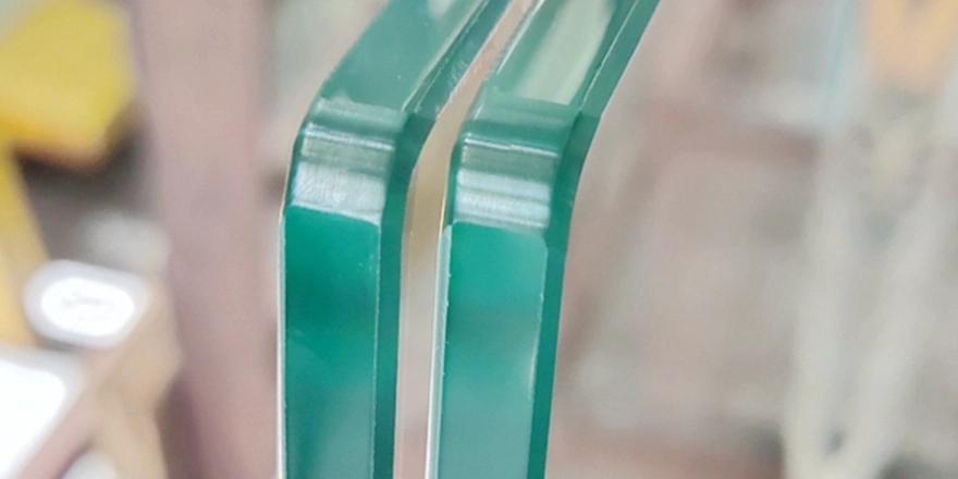 round corner glass factory supplier