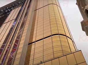 Curtain Wall Glass Sa Iba't Ibang Kulay