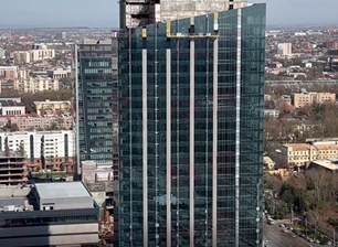 Mataas na Building Glass Curtain Wall