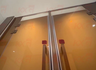 Silkscreen Printing Bathroom Door Glass