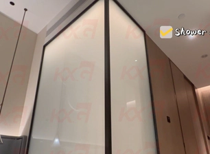 Smart Switchable Glass In The Bathroom