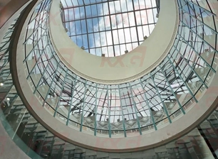 Skylight Glass In The Mall