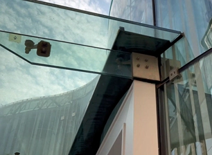 Laminated Glass Canopy