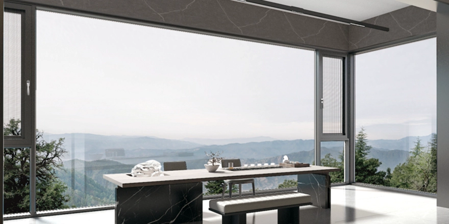 glass window door design factory