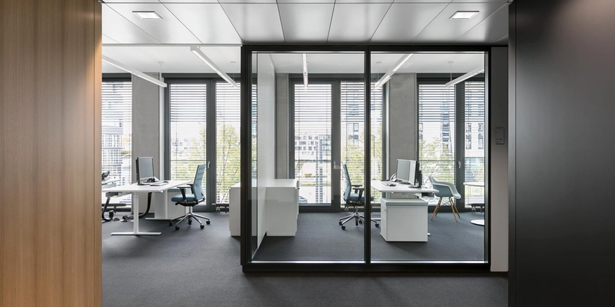 office glass partition factory