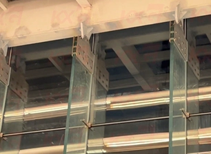 Mall Facade Laminated Glass