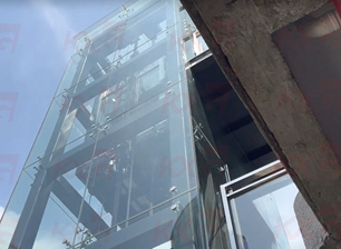 Elevator Laminated Glass ukuta