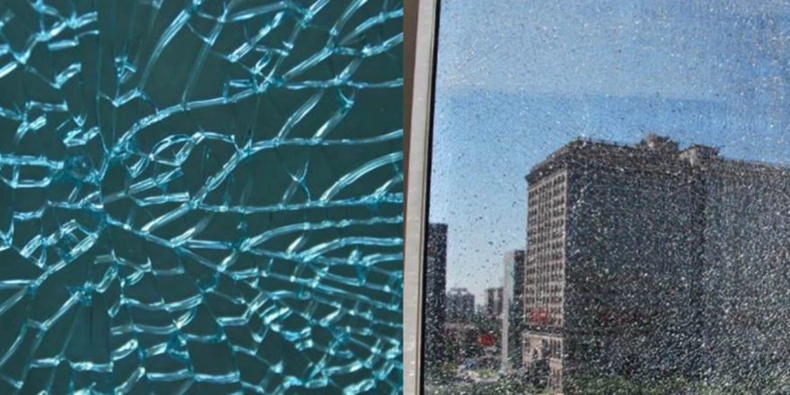 toughened glass broken stage