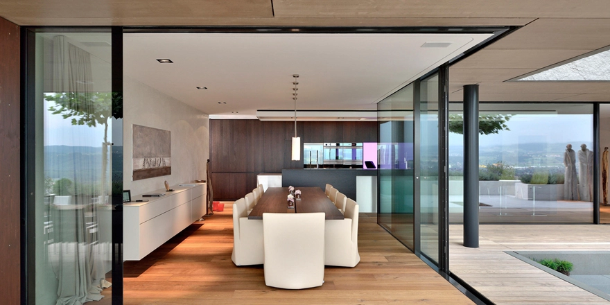 clear toughened safety glass for home partition
