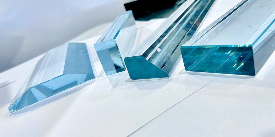 bright clear polish edge grinding glass manufactured