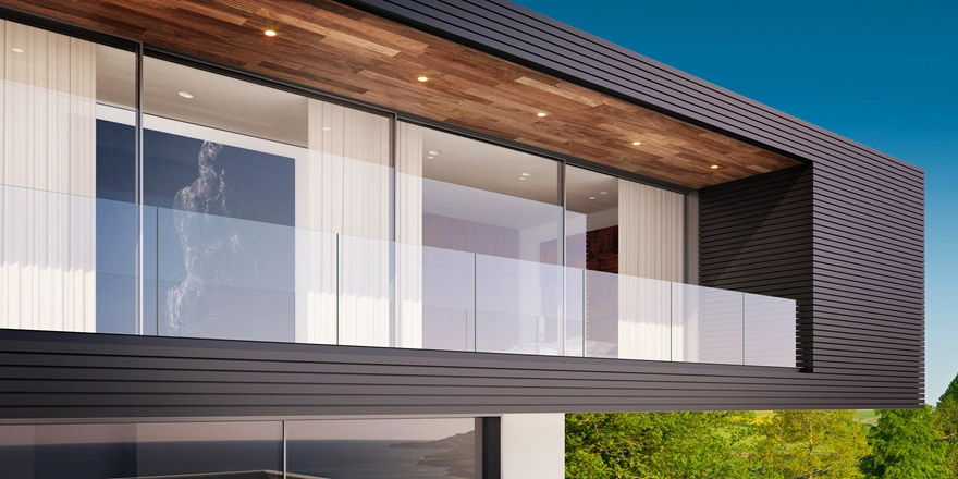 safety glass fence balcony railing factory
